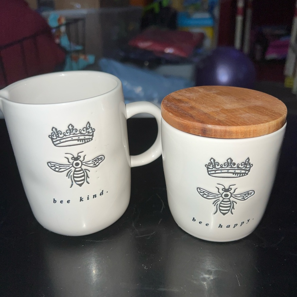 Rae Dunn Artrisan Collection by Magenta Sugar & Creamer Set